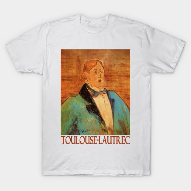 Portrait of Oscar Wilde by Henri de Toulouse-Lautrec T-Shirt by Naves